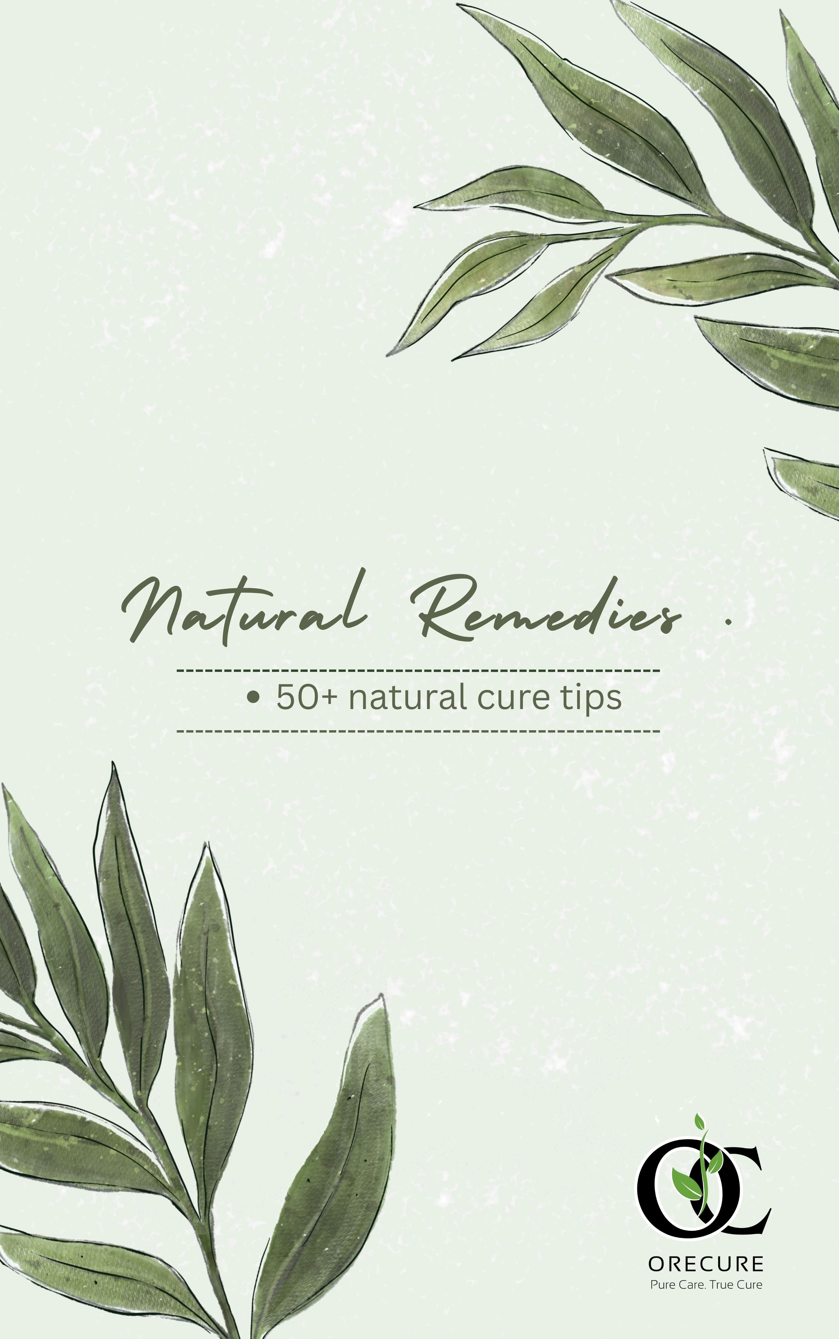 Natural Remedies for Everyday Health (Ebook)
